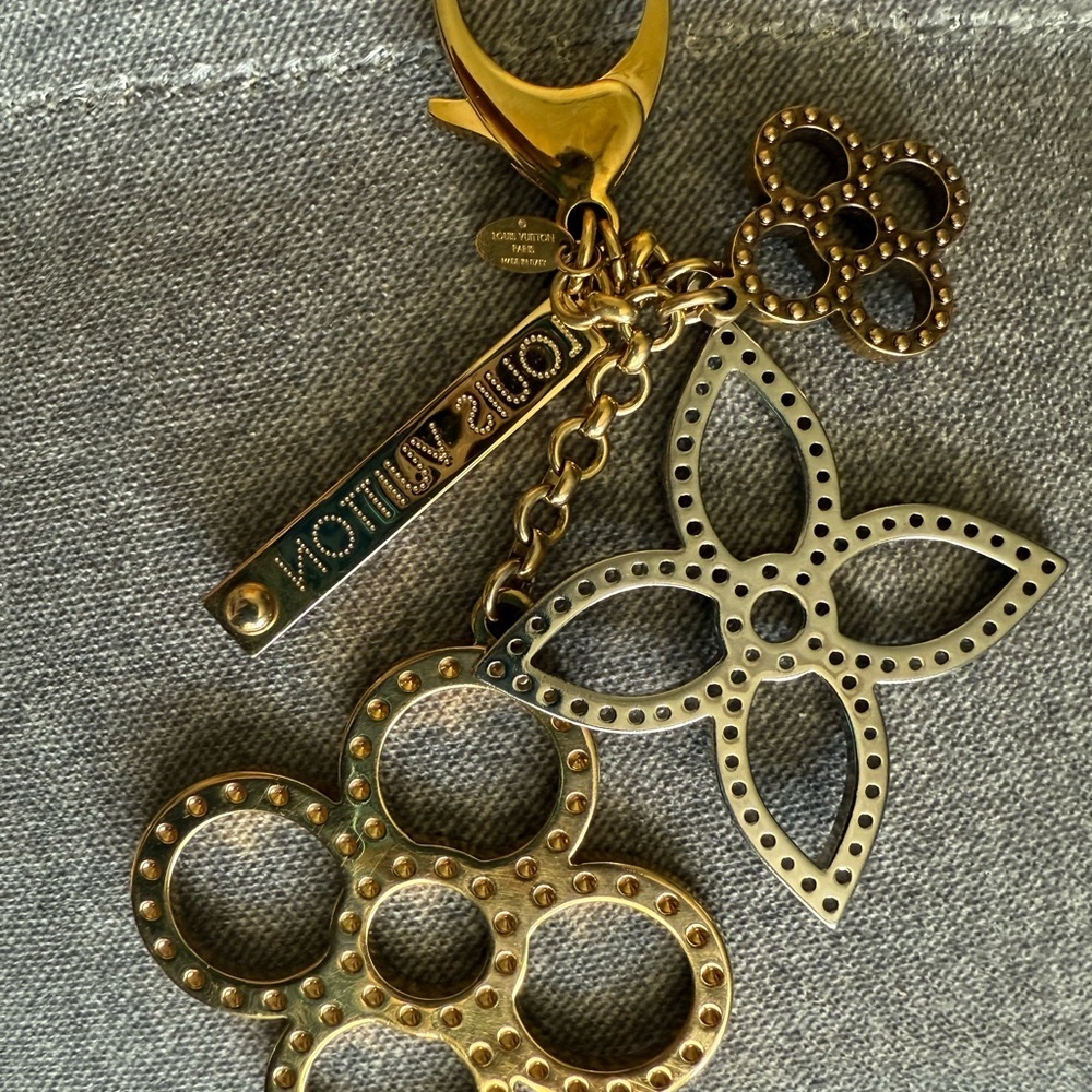 LOUIS VUITTON Cert Auth Bijoux Sac Tapage Bag Charm Keychain w/ COA, box & bag - Picture 9 of 13